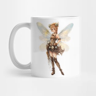 Watercolor Steampunk Fairy Girl #8 Mug